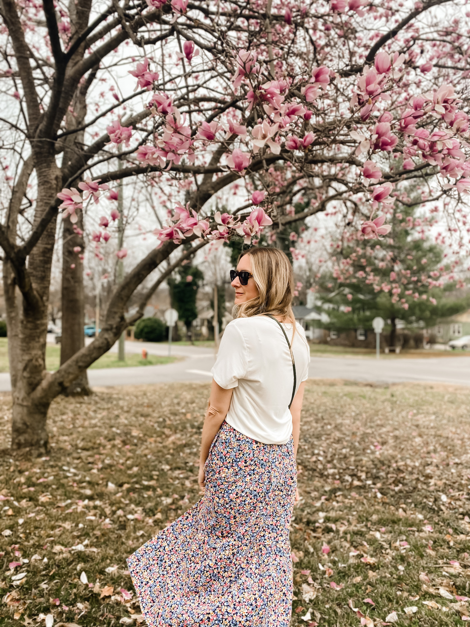 Baamp;Sh Alícia midi skirt - White