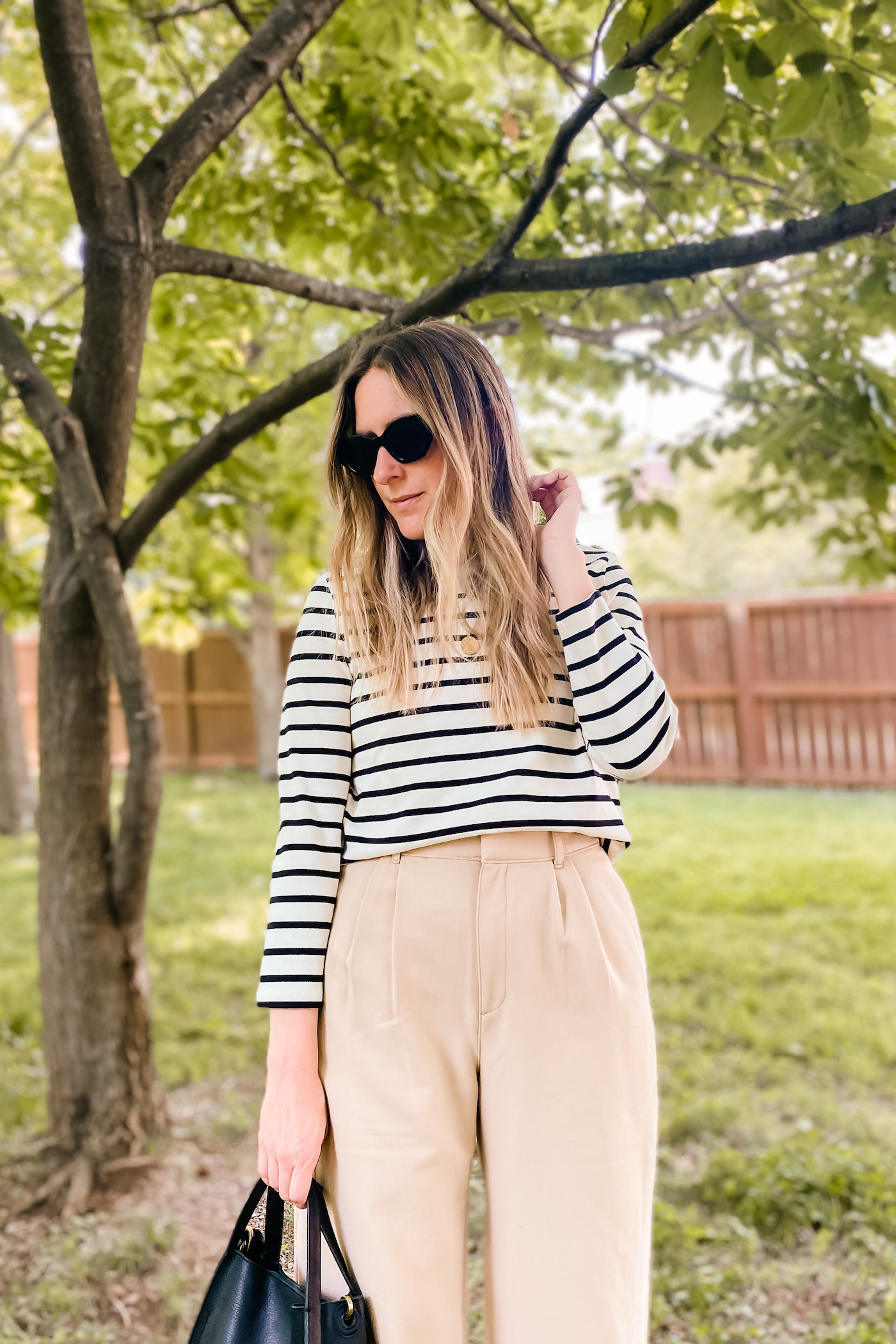 Sézane Colette Marinière: Five Spring Outfits - Michelle Tomczak