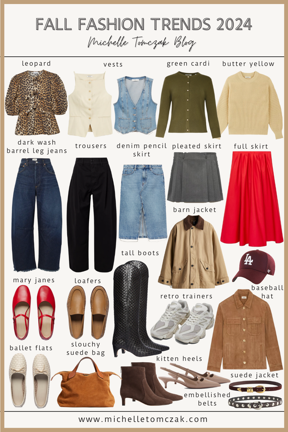 Fall Fashion Trends 2024 - Michelle Tomczak Fall Fashion Trends 2024 - Michelle Tomczak