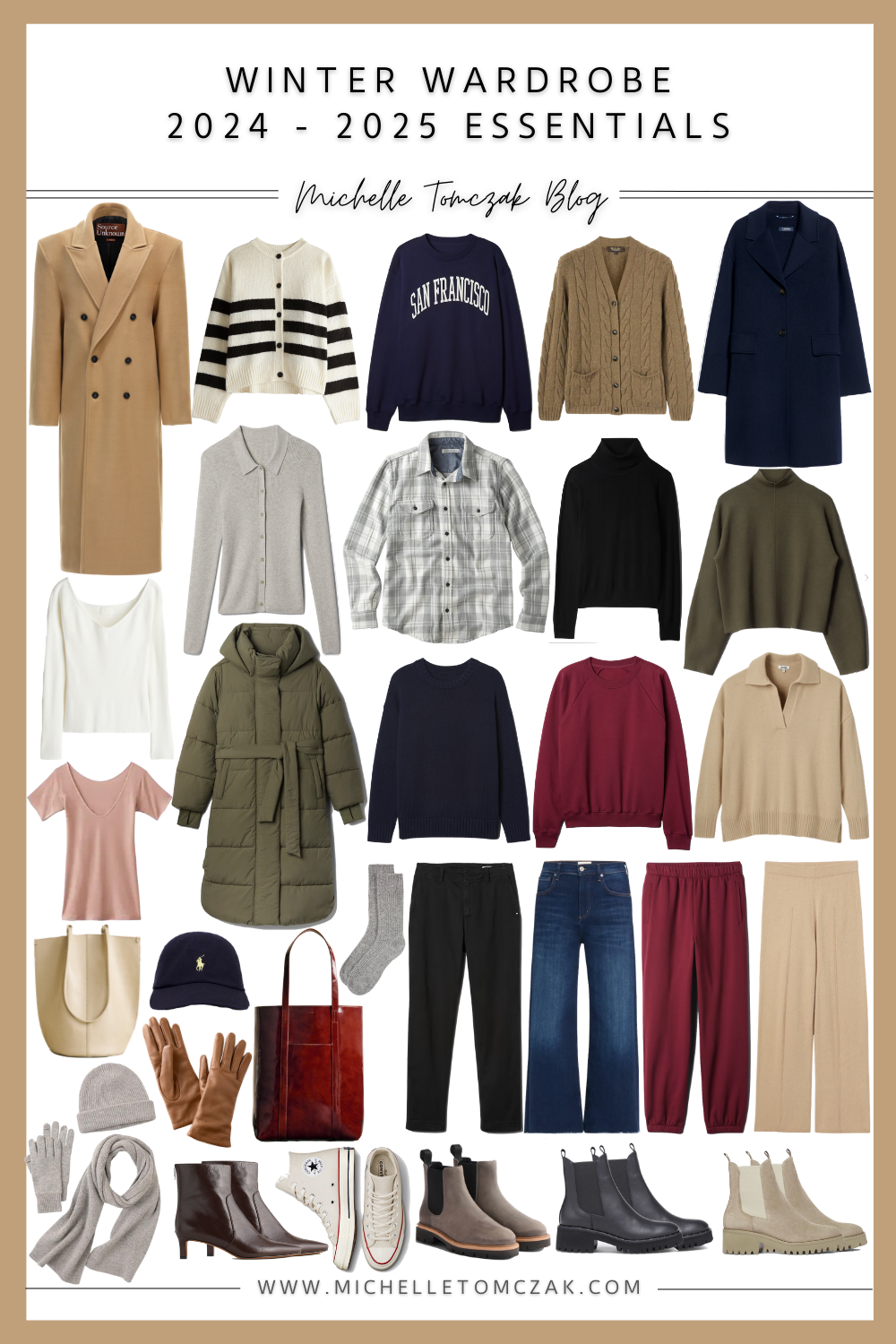 Winter Wardrobe Essentials 2024 - 2025
